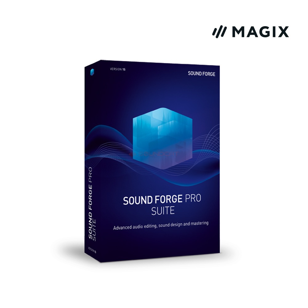 [Magix] SOUND FORGE Pro15 Suite