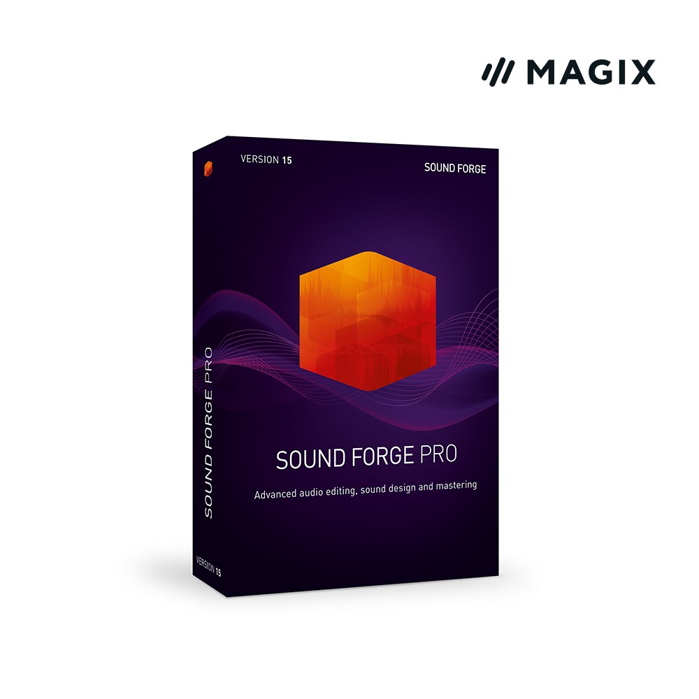 [Magix] SOUND FORGE Pro 15