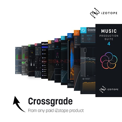 [iZOTOPE] [Crossgrade] Music Production Suite 4 from Any iZotope product