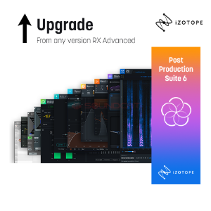 [iZotope] [Upgrade] RX Post Production Suite 6 (any version RX Advanced)